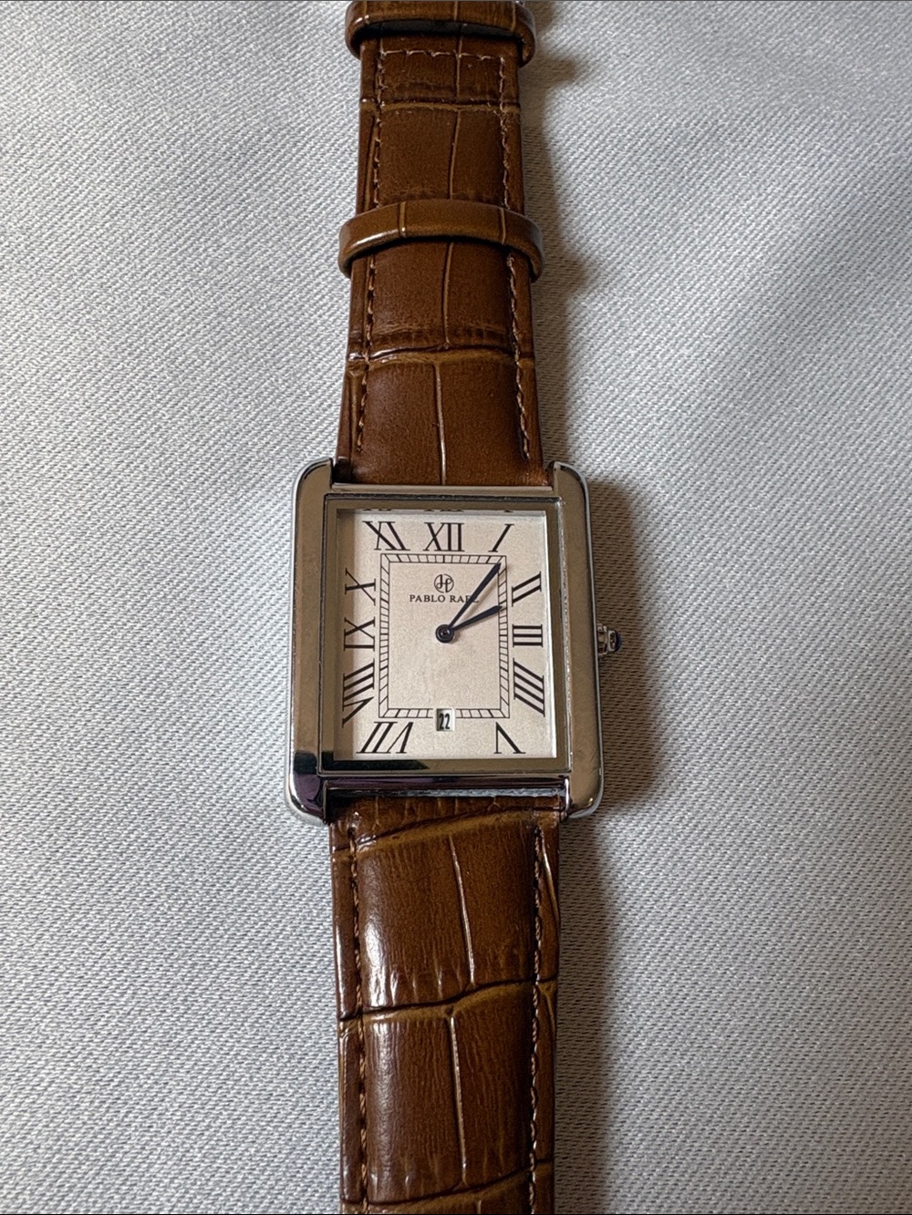 Men Classic Watch Square - Picture 5 of 10